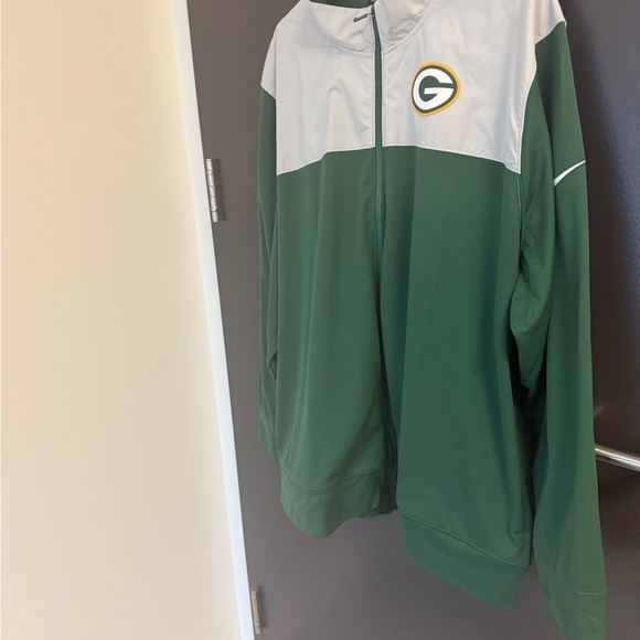 Nike Green Bay Packers 3XL light jacket in very good condition classic logo - Picture 4 of 15